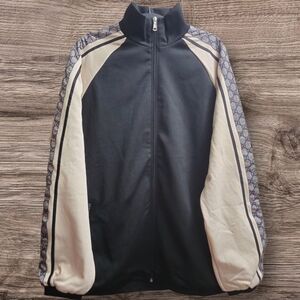 Gucci Oversize Technical Jersey Jacket - Black/Ivory - Size Small - Authentic